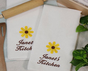 Logo printed towel